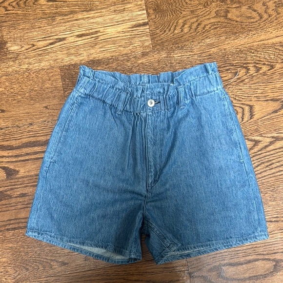 Rag & Bone Paper Bag Lightweight Denim Shorts Size 27 - Picture 9 of 15